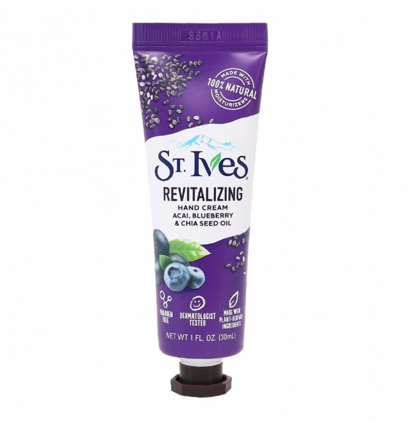 ST.IVES HAND CREAM BLUEBERRY&CHIA SEED OIL 30 ML Default Title