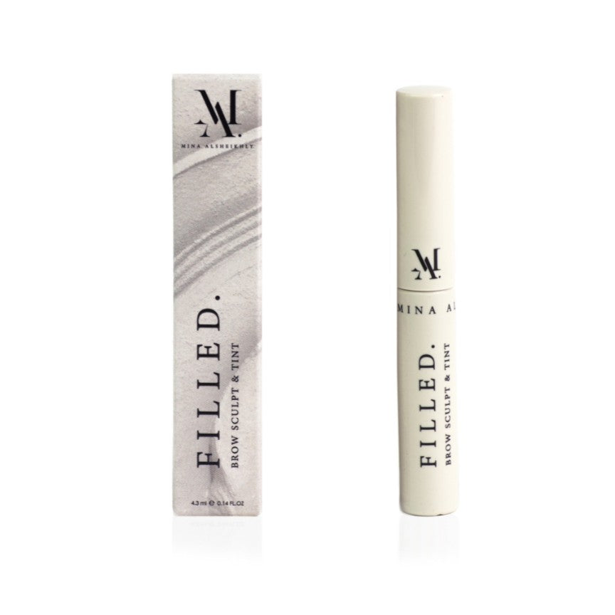 Mina Al Sheikhly Filled Brow Sculpt & Tint – Dark Brown