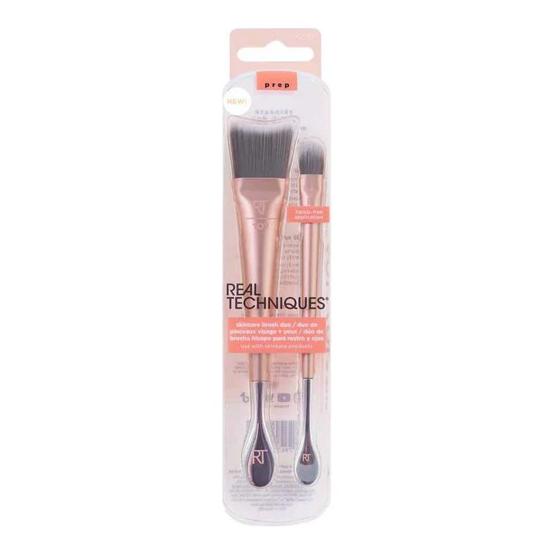 Real Techniques Face and Eye Jar Brush Duo Default Title