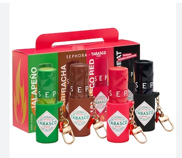 SEPHORA TABASCO SET  LIP PLUMP 4PCS