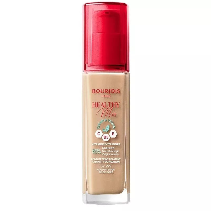 Bourjois Healthy Mix Clean Foundation - 52.2 Golden Beige Default Title