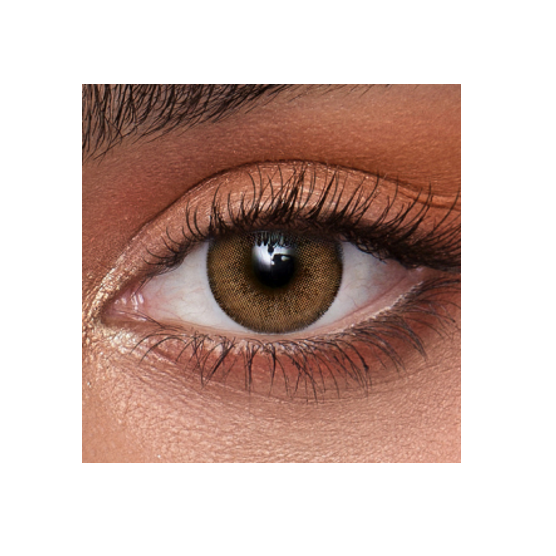 EYEKISS Secret Charm by Fransis Hawlly – Natural Brown Yearly Lenses